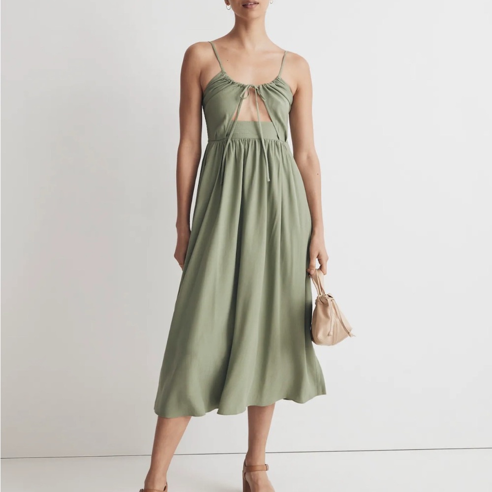 Madewell Cutout Midi Dress